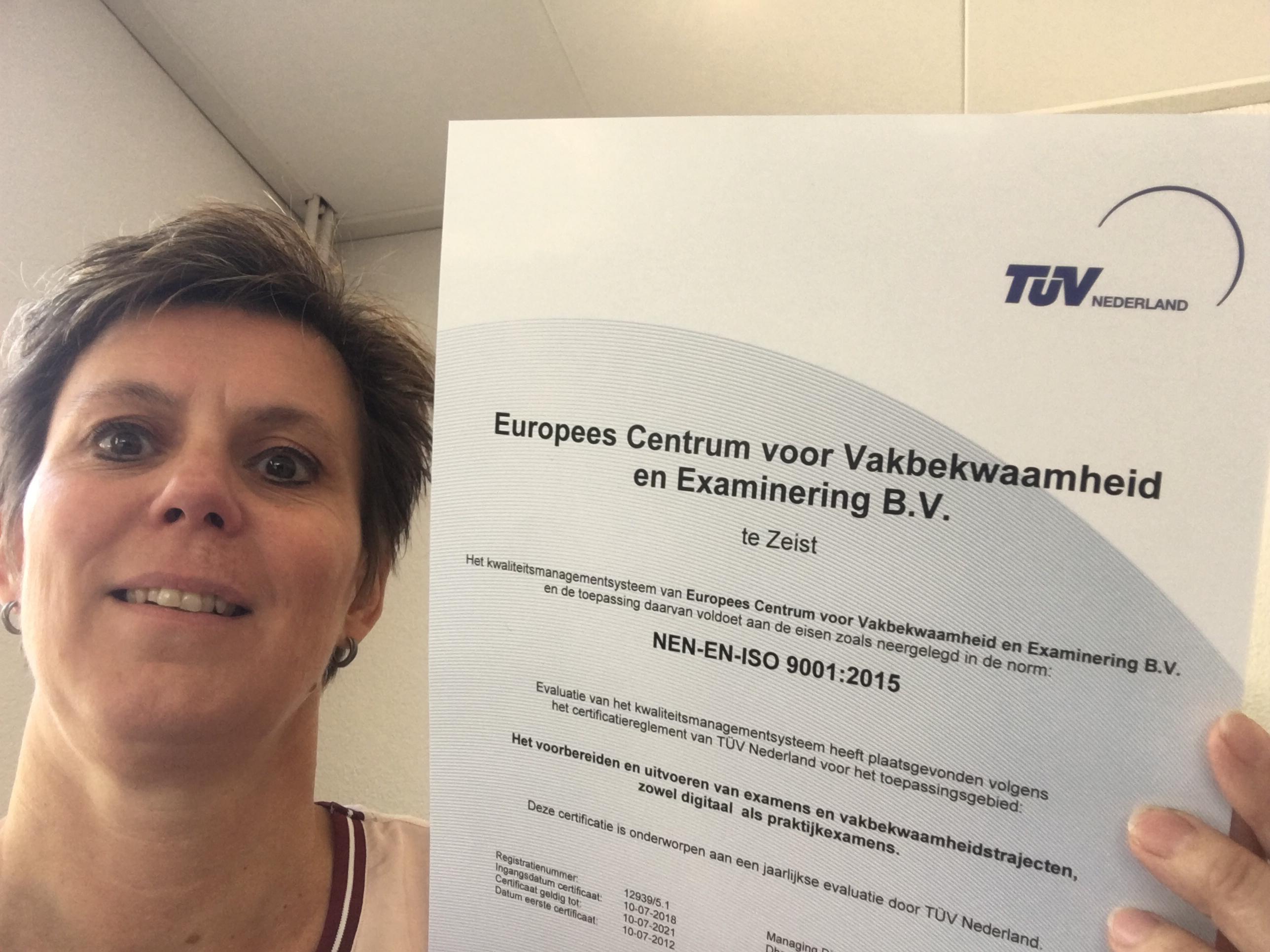 ECE ISO Gecertificeerd 9001 2015